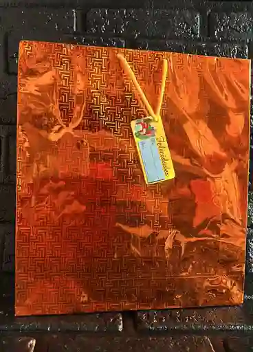 Bolsa Regalo Holograma Talla M 29*26*6