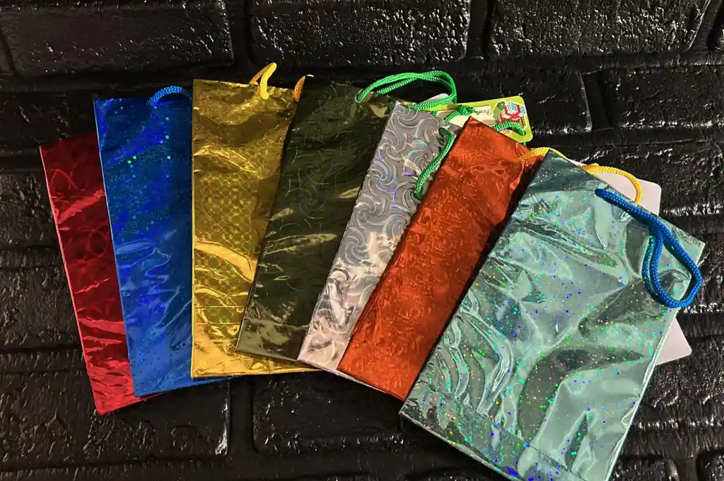 Bolsa Regalo Holograma Talla S 11*20*4