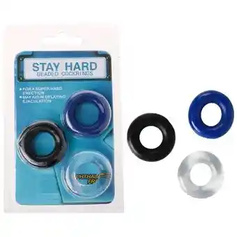 Set De Anillos Retardantes Stay Hard