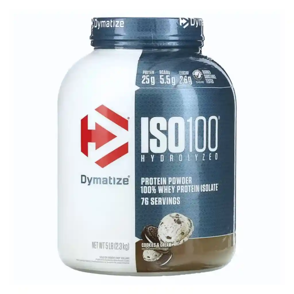 Iso 100 5lb - Dymatize - Cookies Cream