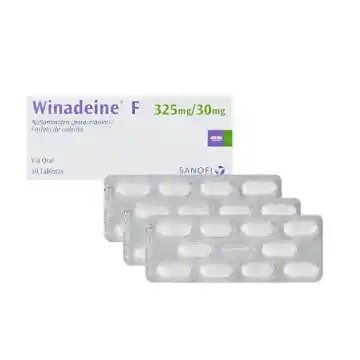 Winadeine F (325 Mg/30mg) X 10 Tabl