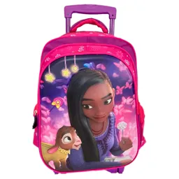 Maleta Ruedas Grande Wish Morral Llantas Goma Escolar