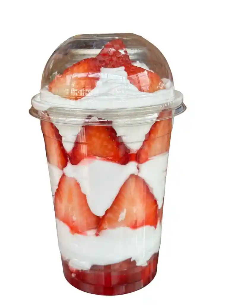 Fresas Con Crema Tradicional 12 Oz