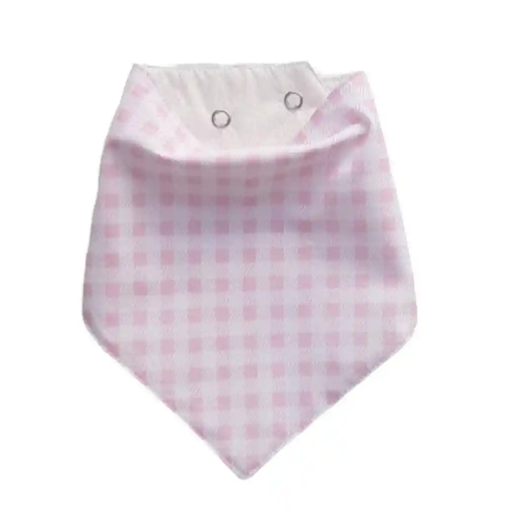 Baberos Para Bebé Tipo Bandana Niña X4 Unidades Talla S