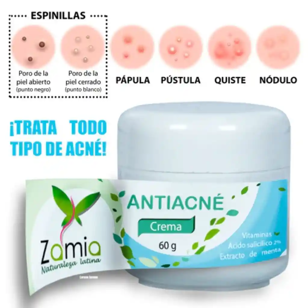 Antiacne Zamia X 2 (acido Salicílico)