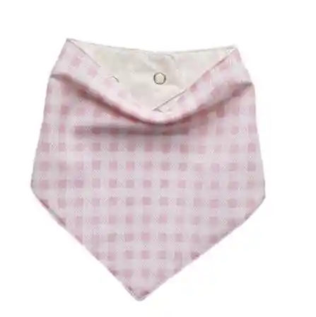 Baberos Para Bebé Tipo Bandana Niña X4unidades- Talla M