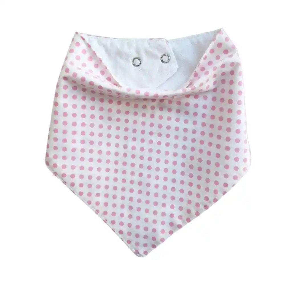 Baberos Para Bebé Tipo Bandana Niña X4unidades- Talla M