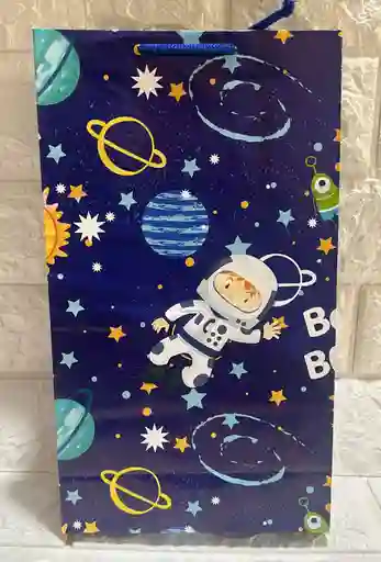 Bolsa Regalo Papel Mediana Bebe Niño 26*15*7