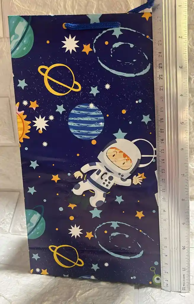 Bolsa Regalo Papel Mediana Bebe Niño 26*15*7