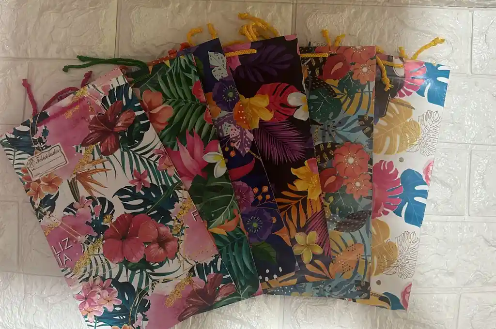 Bolsa Regalo Papel Mediana 26*15*7 Dama