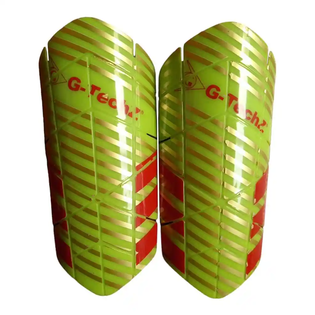 Canilleras Espinilleras De Fútbol Gtechz Profesional Talla M - Verde