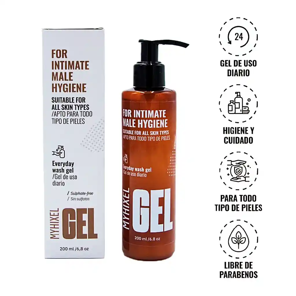 Gel De Ducha Myhixel Gel 200 Ml