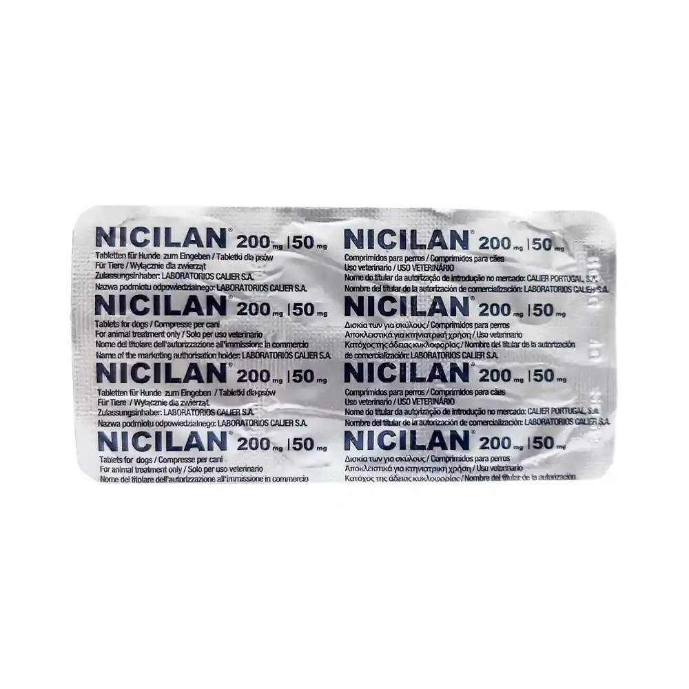 Nicilan 200/50mg X 6 Tabletas