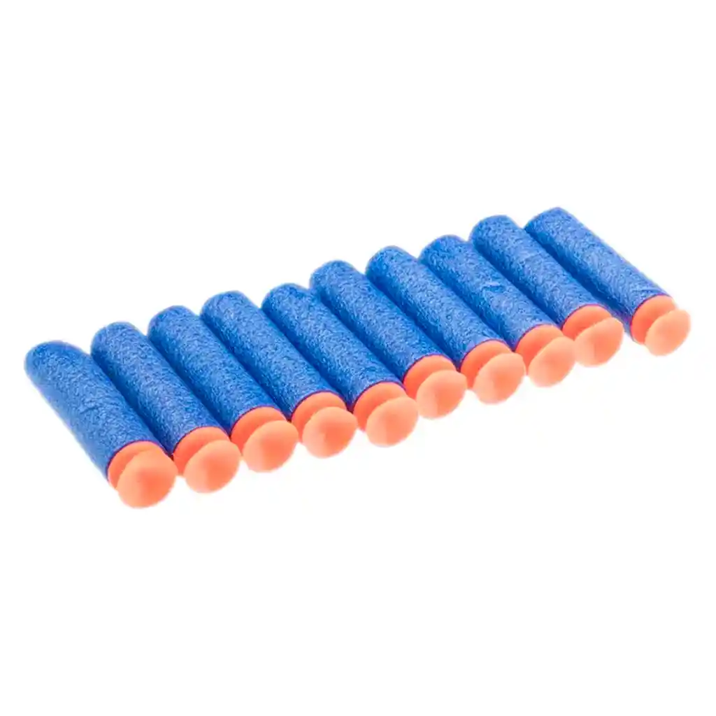 20 Dardos Balas Para Pistola Nerf Elite Juguete Niño Chupita Color Aleatorio