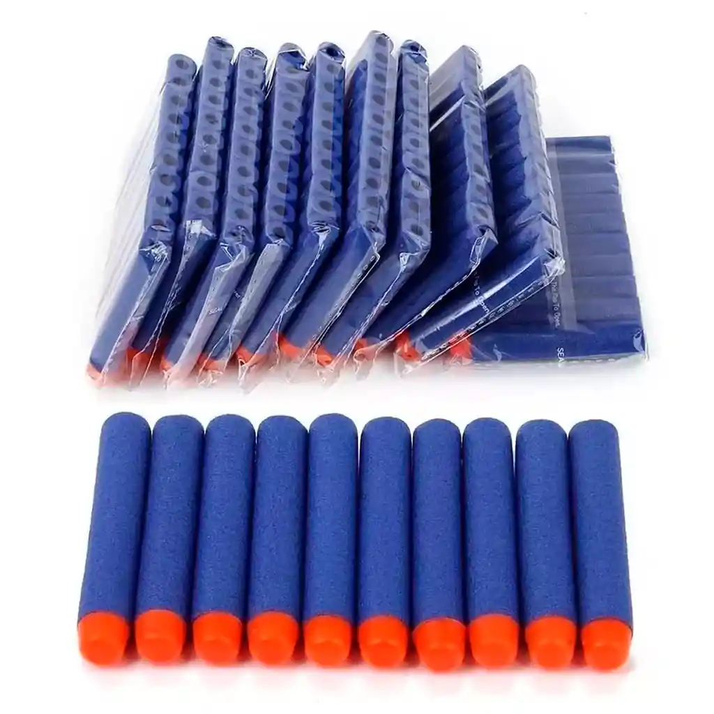 20 Dardos Balas Para Pistola Nerf Elite Juguete Niño Normal Color Aleatorio