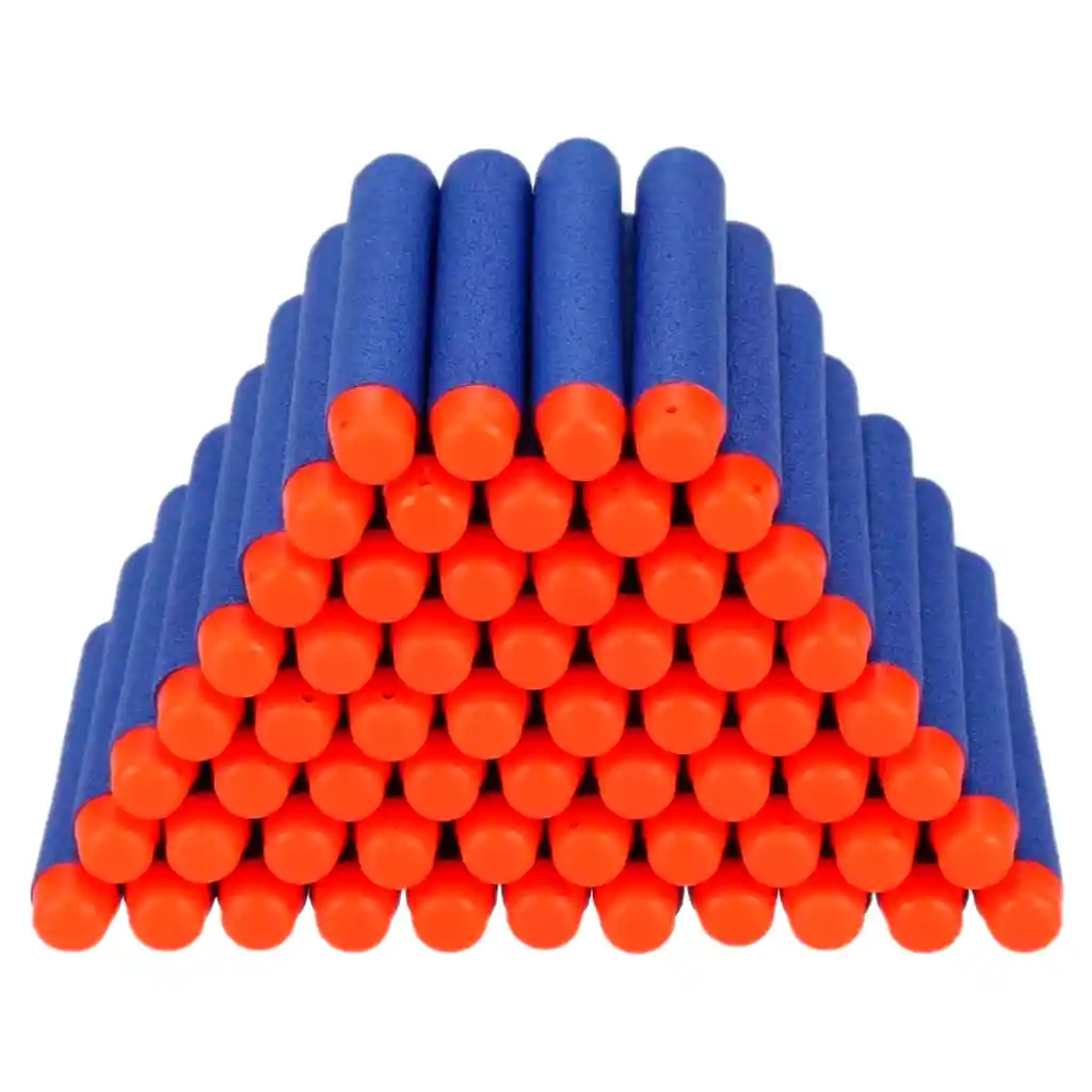 20 Dardos Balas Para Pistola Nerf Elite Juguete Niño Normal Color Aleatorio