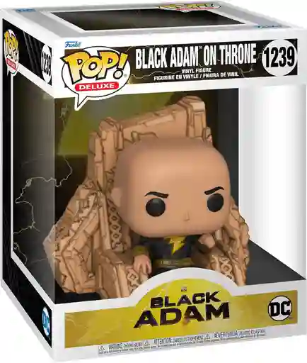 Funko Pop Peliculas Black Adam On Throne En Trono 1239