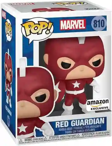 Funko Pop The Red Guardian Marvel 810 Exclusivo