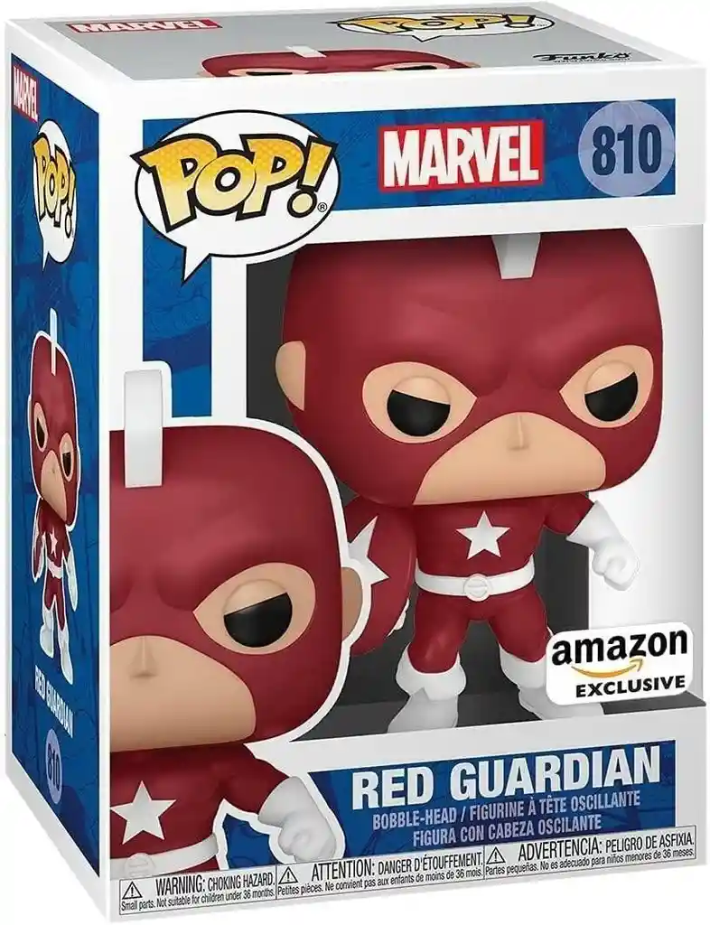 Funko Pop The Red Guardian Marvel 810 Exclusivo