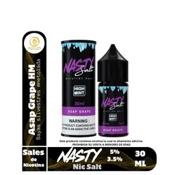 Asap Grape High Mint Salt Nic 3.5%