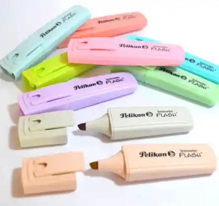 Resaltadores Color Pastel Textmarket Flash Pelikan X6unds
