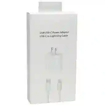 Cargador Completo Para Apple Tipo C 25w