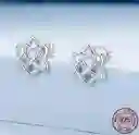 Aretes Nudo De Bruja Celta Para Mujer Fabricados En Plata