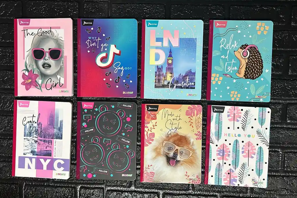 Cuaderno Cosido Cuadros Niña 100h Expresarte
