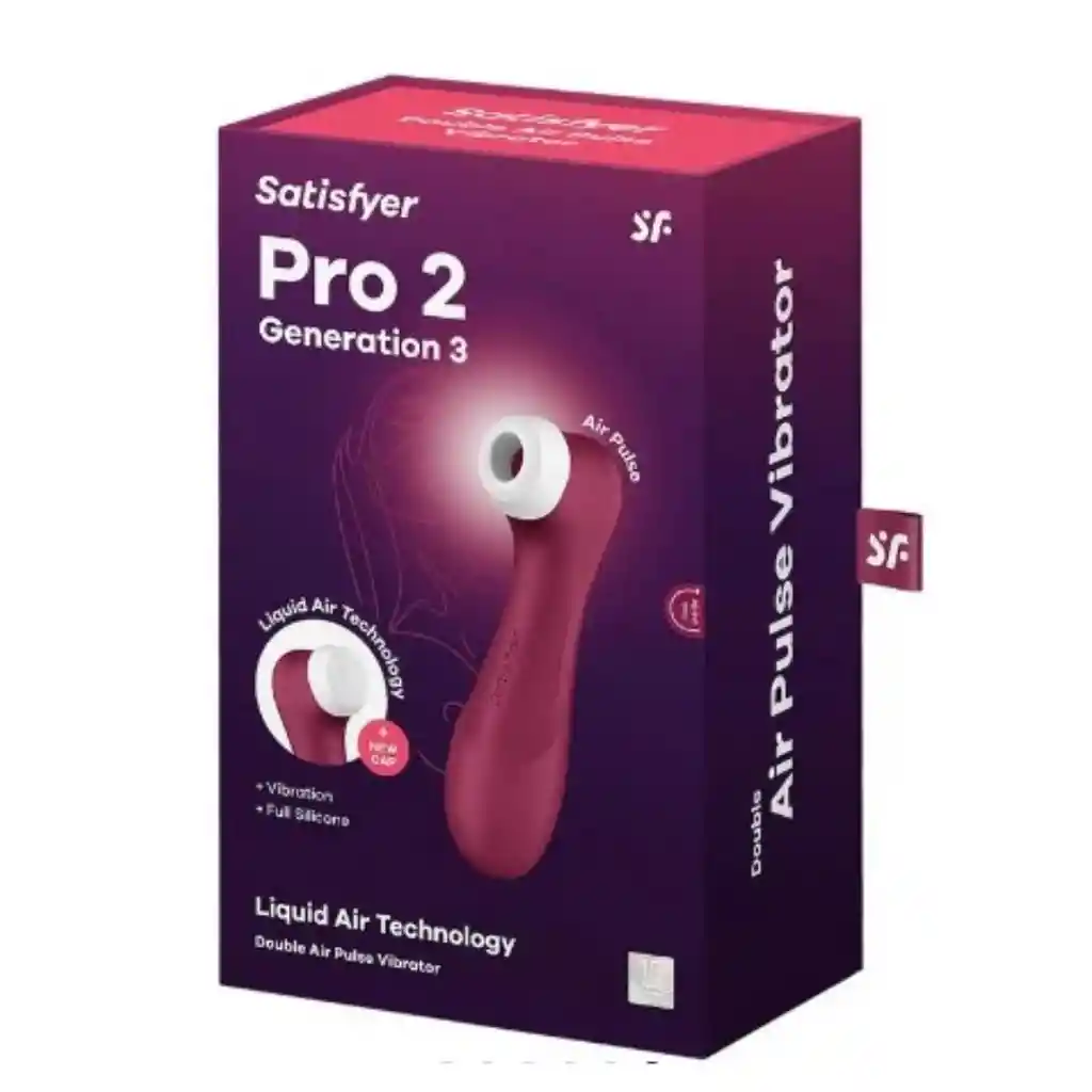 Satisfyer Pro 2 Generation 3 Vinotinto