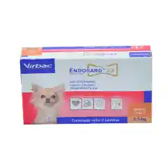 Endogard Antiparasitario Interno Para Perro 2.5 Kg 2 Tabletas