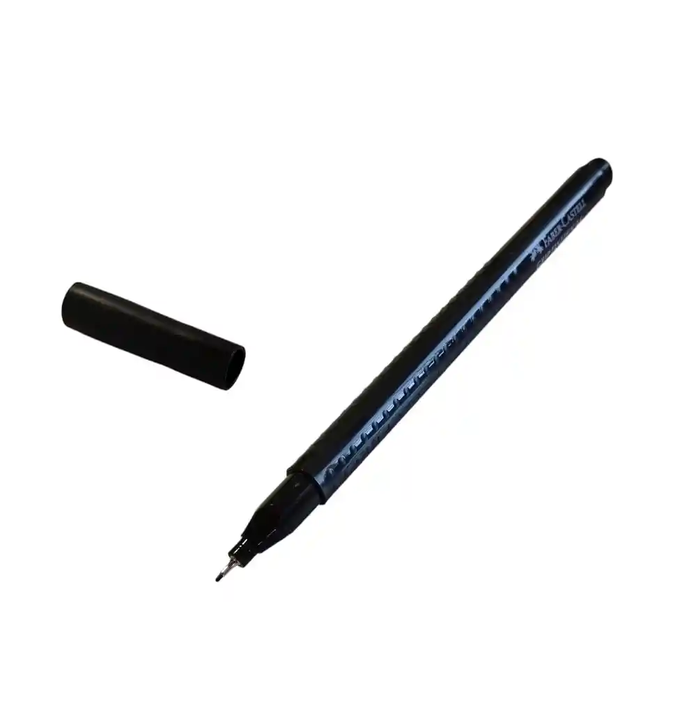 Micropunta Fino Faber Castell Negro