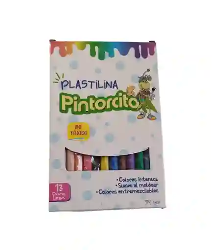 Plastilina Pintorcito 13 Colores Barra Larga