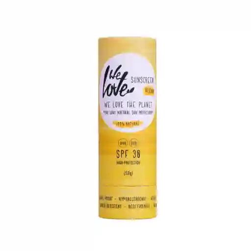 Protector Solar Barra Sunstick Spf 30 We Love The Planet 50 G