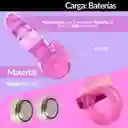 Kit Esposas + Pirinola Erótica + Anillo Para Pene Vibrador