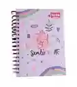 Cuaderno 7 Materias Pequeño Cuadriculado Scribe Master Mujer 175 Hojas