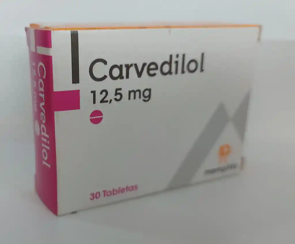 Carvedilo 12.5 Mg