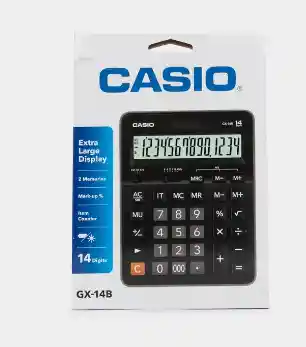 Calculadora Casio Gx-14b 14 Dígitos De Escritorio Electrónica Digital Grande Original