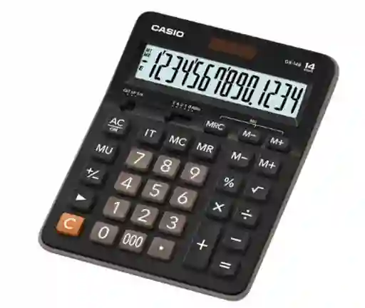 Calculadora Casio Gx-14b 14 Dígitos De Escritorio Electrónica Digital Grande Original