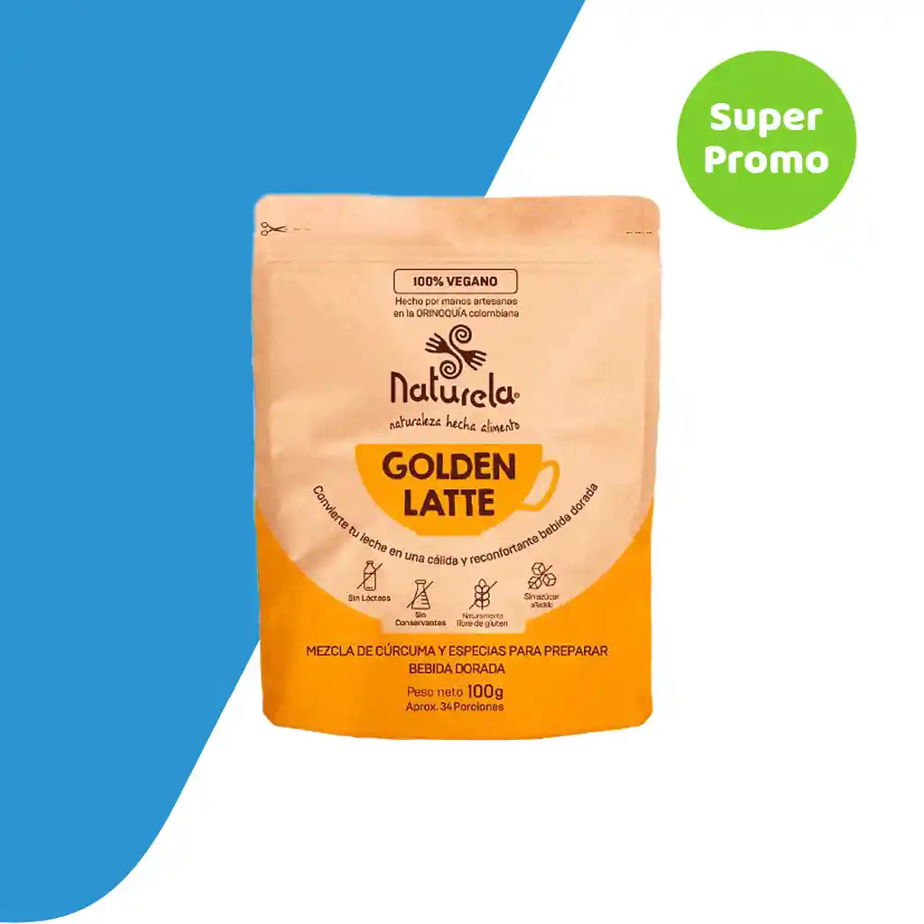 Golden Latte 100 Gr Naturela 💥 Super Promo 💥