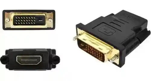 Adaptador Convertidor Dvi Macho A Hdmi Hembra (24+1)