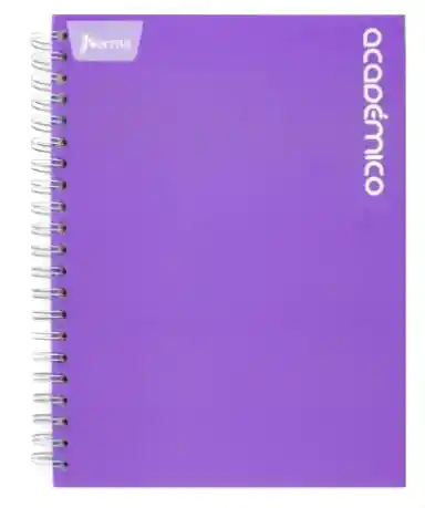 Cuaderno Argollado Cuadriculado Mujer 7 Materias Grande Norma Academico