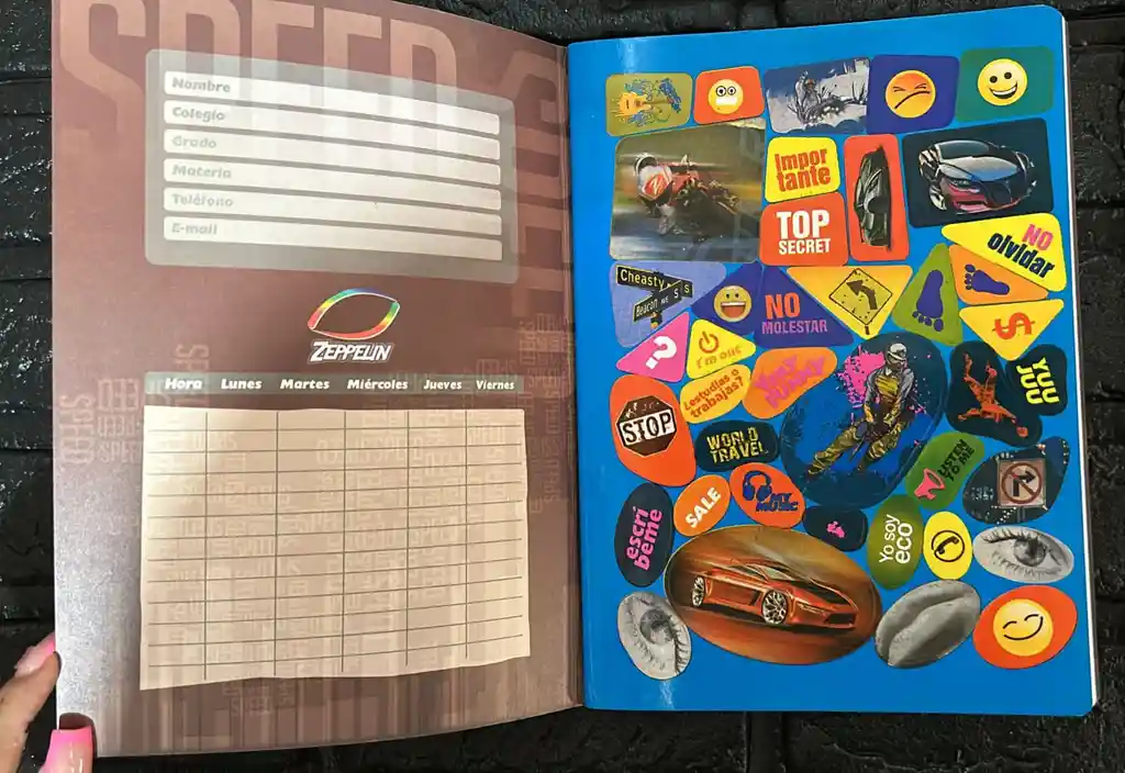 Cuaderno Caballero Cocido 50h Cuadros Summer Cod.a91