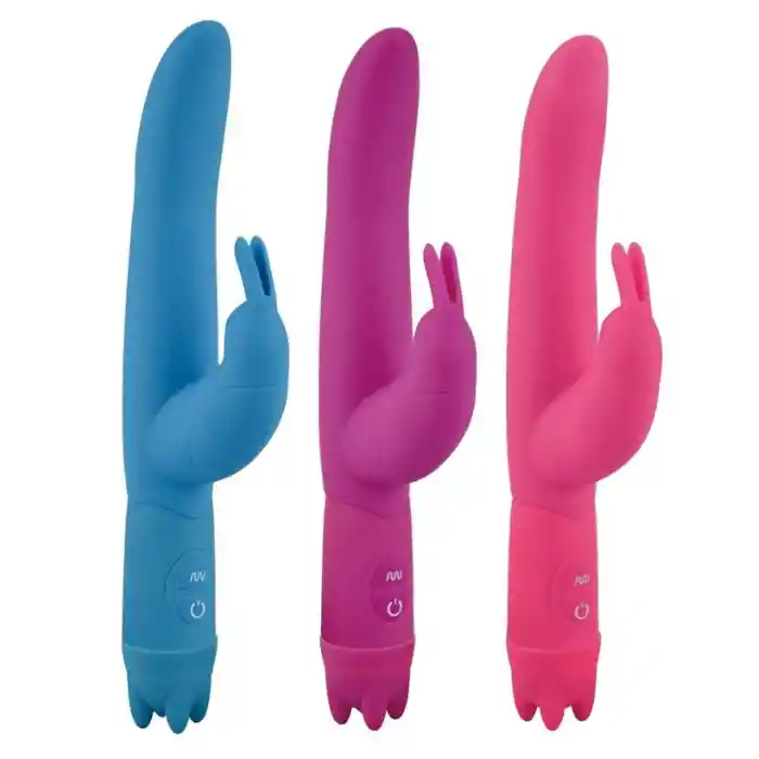 Vibrador Doble Estimulo Clitoris Y Punto G 10 Modos De Vibración Rabbit Remy