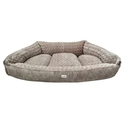 Cama Mascota Paris Extra Grande 95x120 Gris