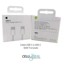 Cable Cargador Iphone Original 60w Usb-c Iphone 15/ 15 Pro/ 15 Pro Max/ 16/16 Pro/16 Pro Max