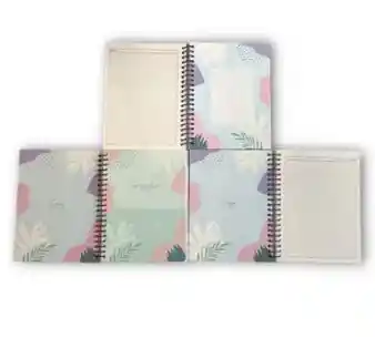 Cuaderno Argollado Cuadriculado Mujer 7 Materias Grande Scribe Master