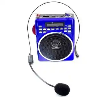 Radio Digital Karaoke, Micrófono Maleable, Bluetooth Usb, Sd Radio Fm, Perifoneo, Conferencia