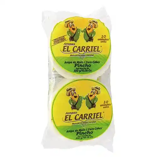 El Carriel Arepa Mini Pincho X 10 Und X 200 Gr