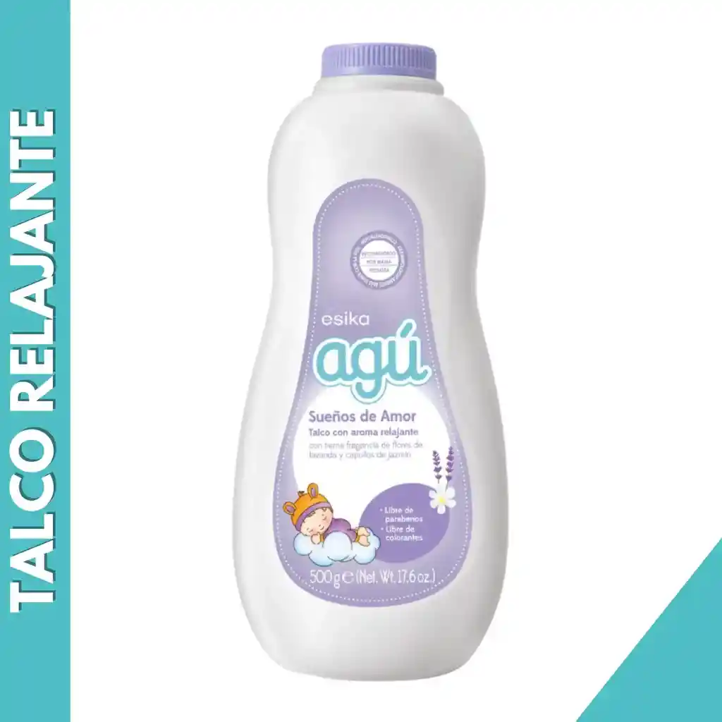 Talco Agú Esika 500g