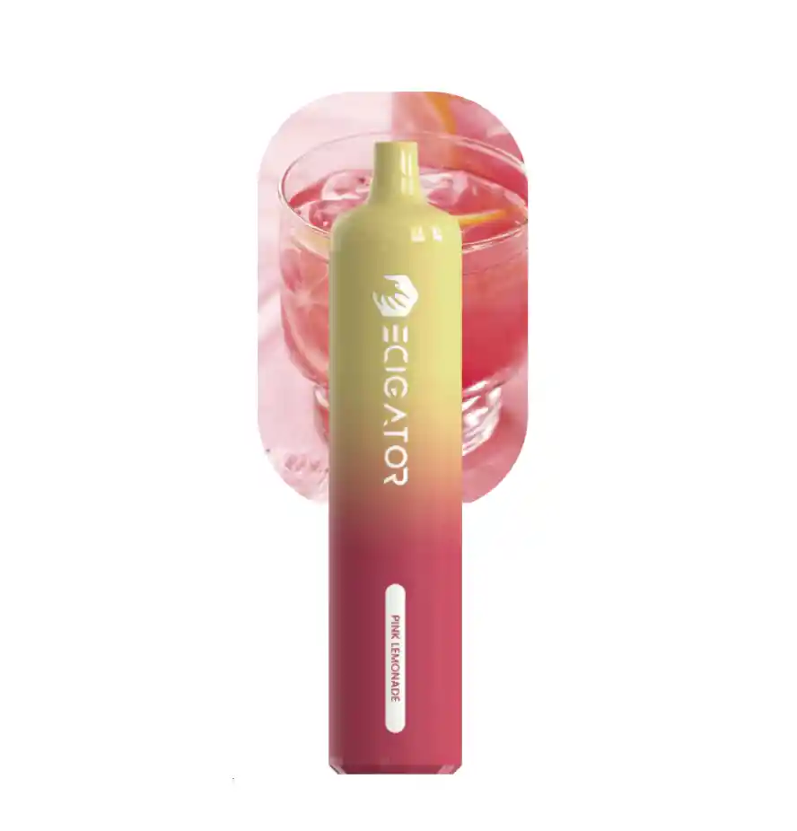 Vape Vaporizador 3000 Puffs Limonada Rosa